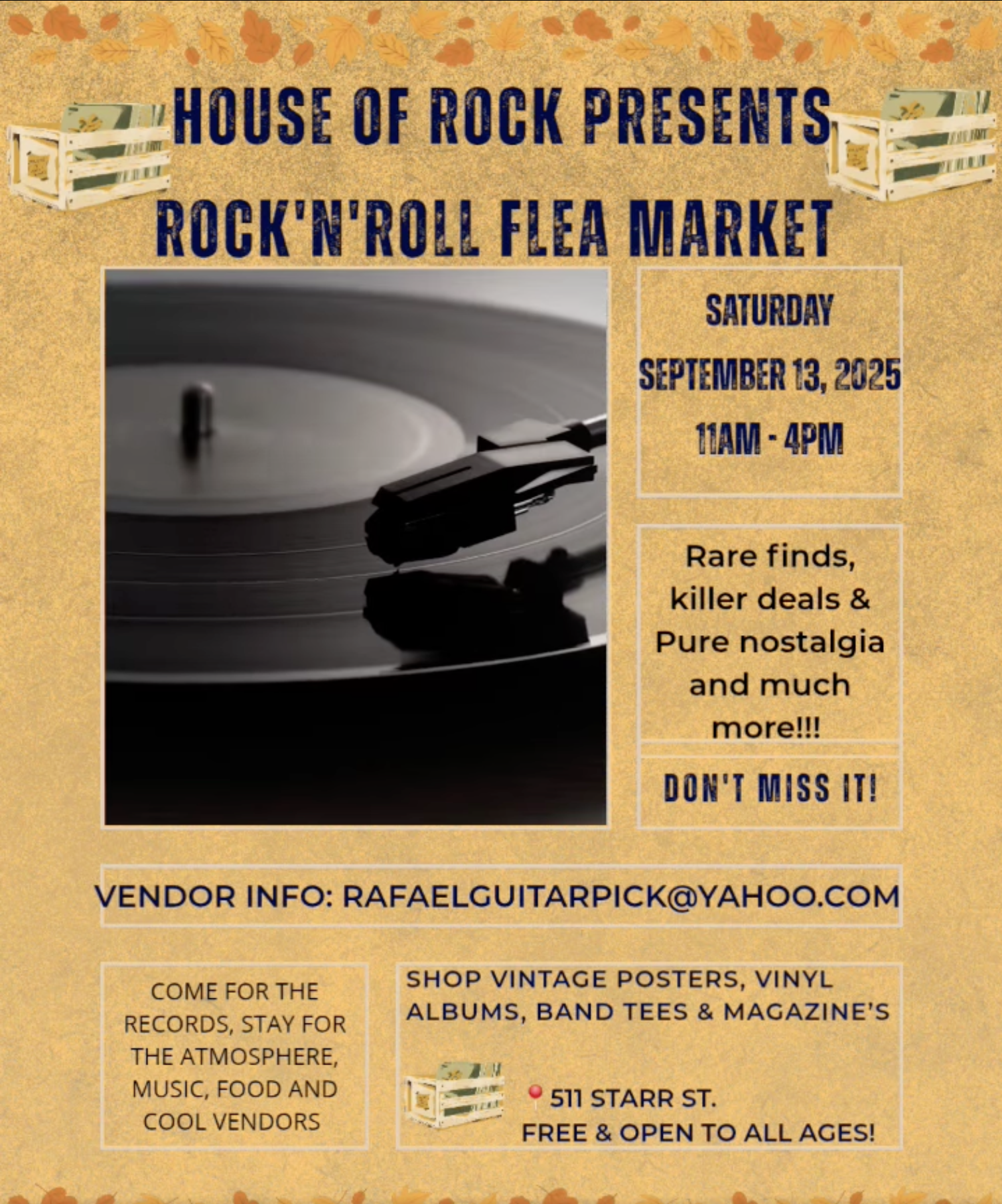 Rock and Roll Flea Market